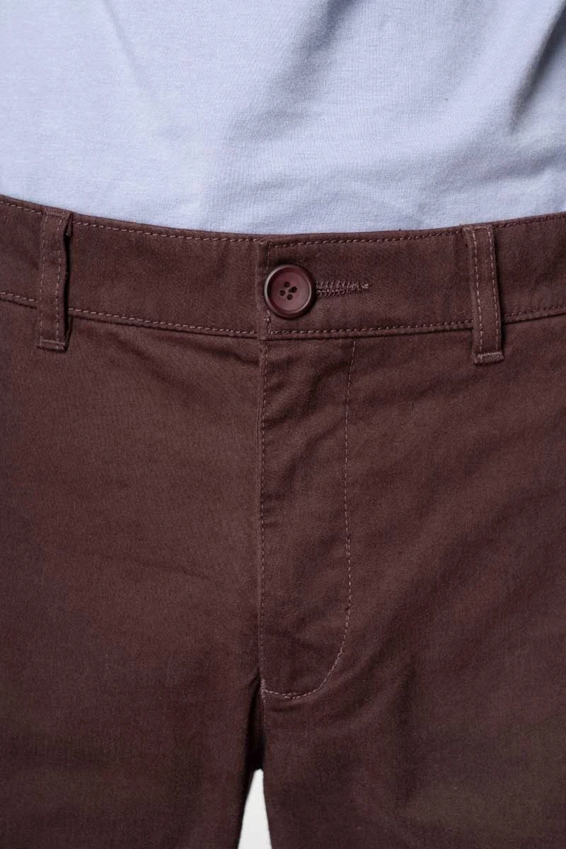 Chino Hose für Herren in Weinrot - Helden & Halunken