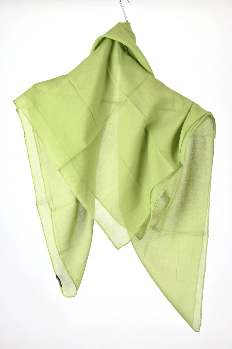 Yam Yam Tuch - Baumwolle in Moosgrün - Maße 100 x 100 cm