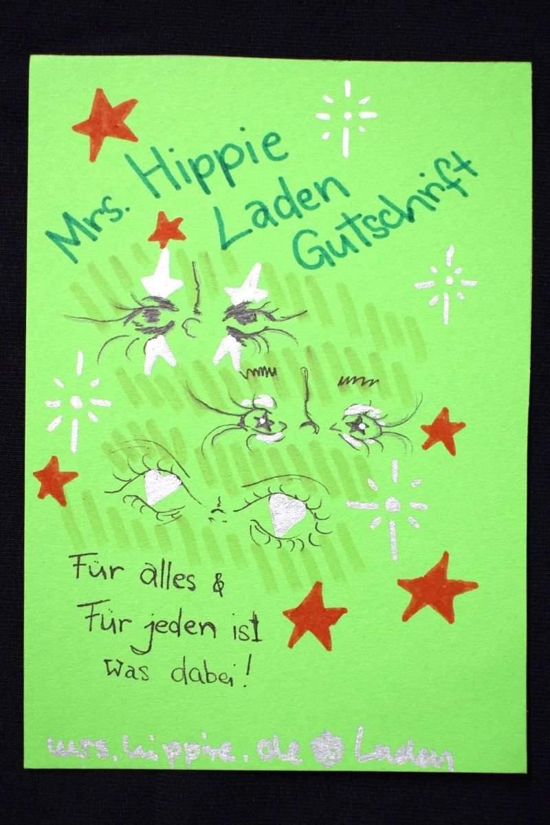 Mrs.Hippie Laden-Gutschein N°04