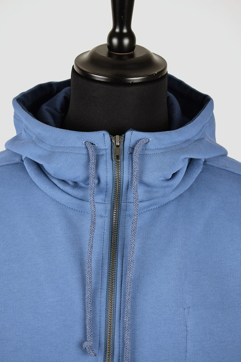 Sweatjacke "Matthew" Bio - hellblau