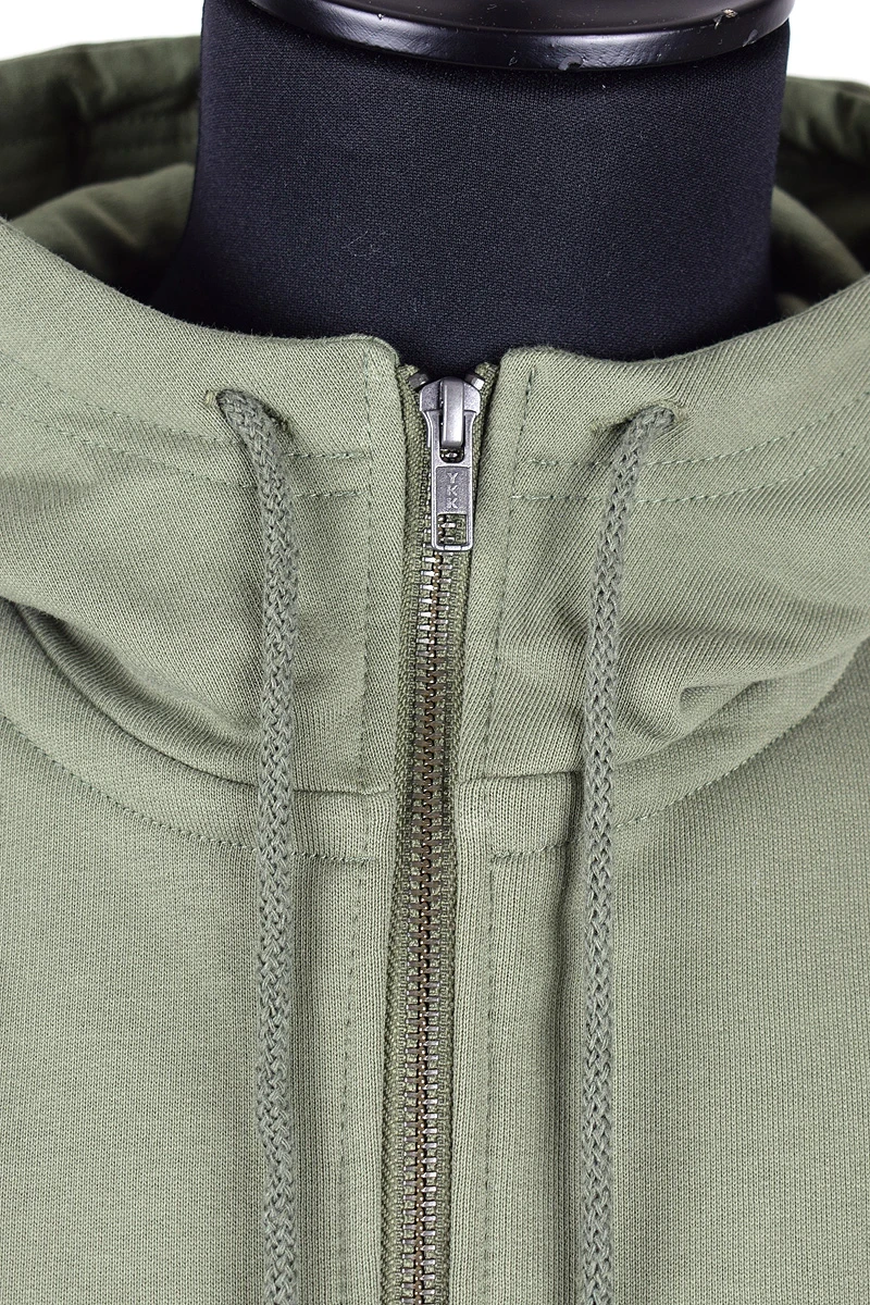 Sweatjacke "Matthew" Bio - grün